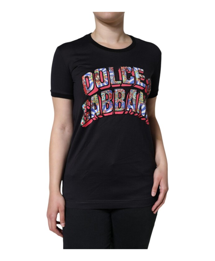black-cotton-t-shirt-with-logo-print