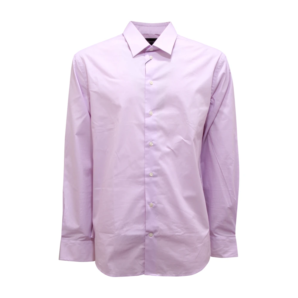 Armani Men's Pink Formal Shirts, 3XL, Modern Fit Shirt