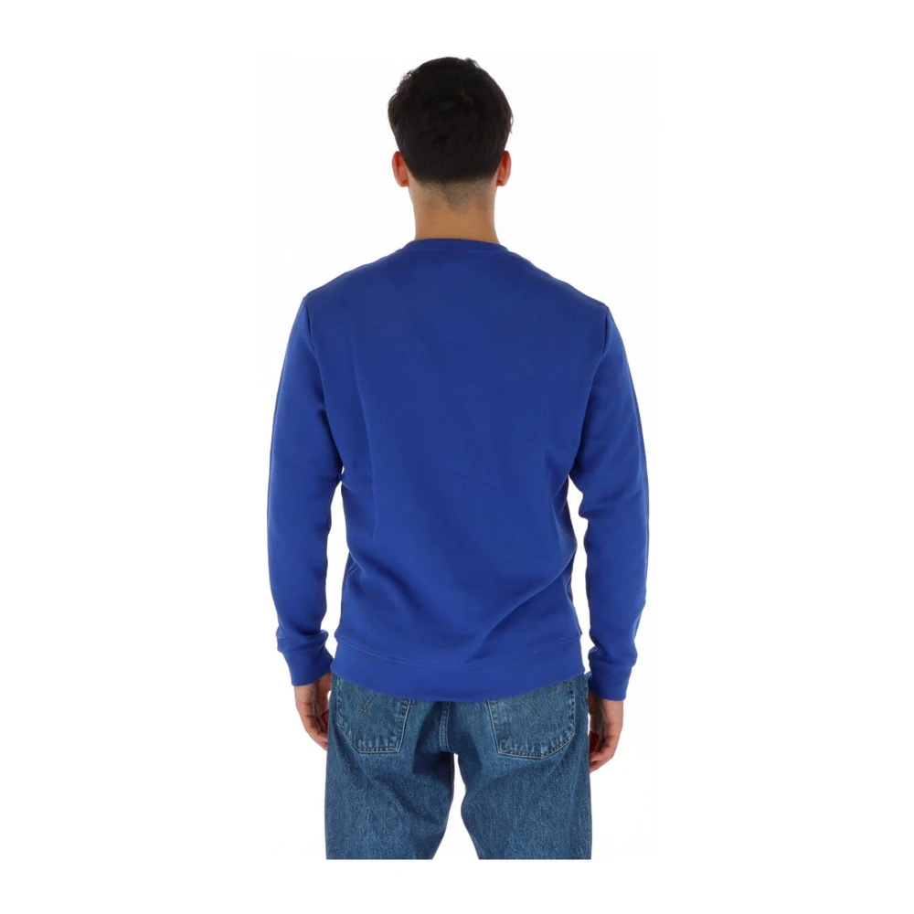 North Sails Blauwe Crew Neck Sweatshirt Alle Seizoenen Blue Heren