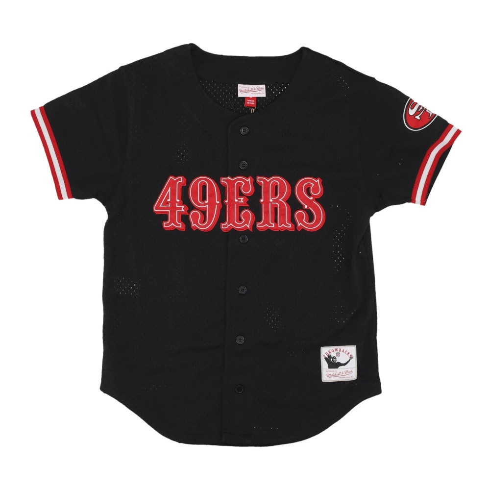 Mitchell & Ness NFL San Francisco 49ers Mesh Jas Black Heren
