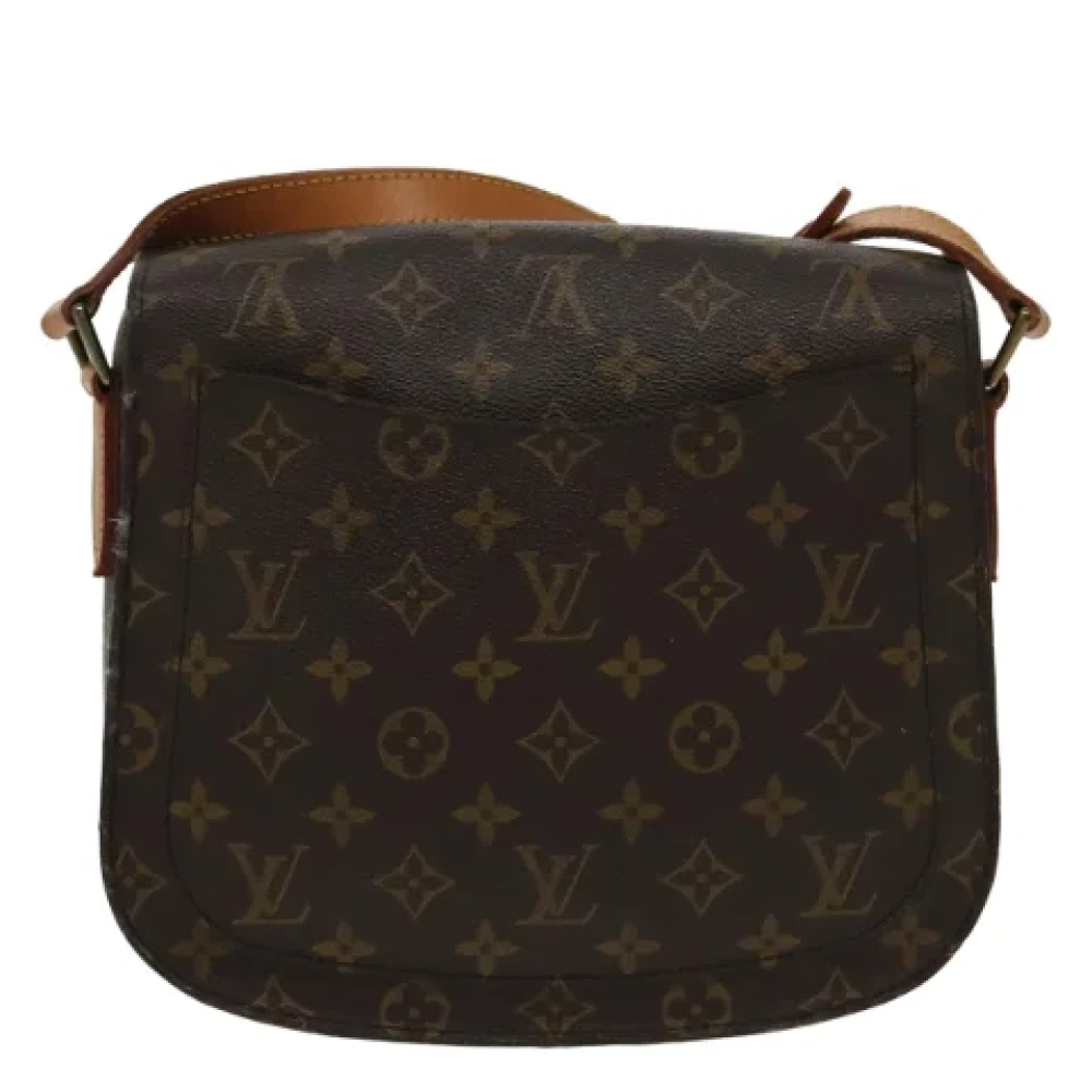 Louis Vuitton Vintage Pre-owned Canvas shoulder-bags Brown Dames
