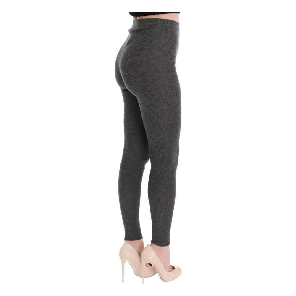 Dolce & Gabbana Luxe Cashmere Stretch Panty's Gray Dames