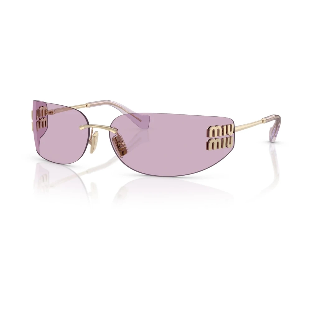 Miu Miu Yellow Sunglasses, Female, One Size, Mu A51s Zvn90o Sunglasses