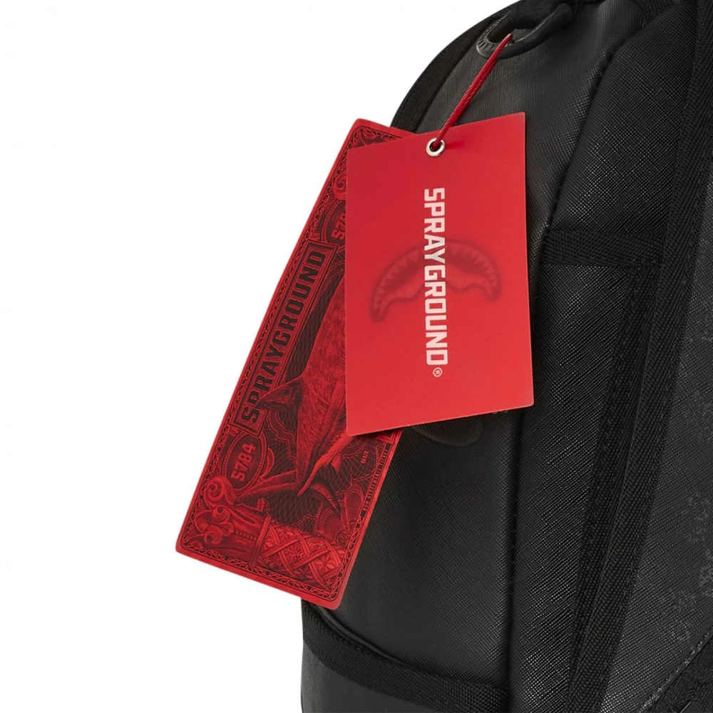 Sprayground Half Spritz Rugzak Zwart Grijs Ruit Black Heren