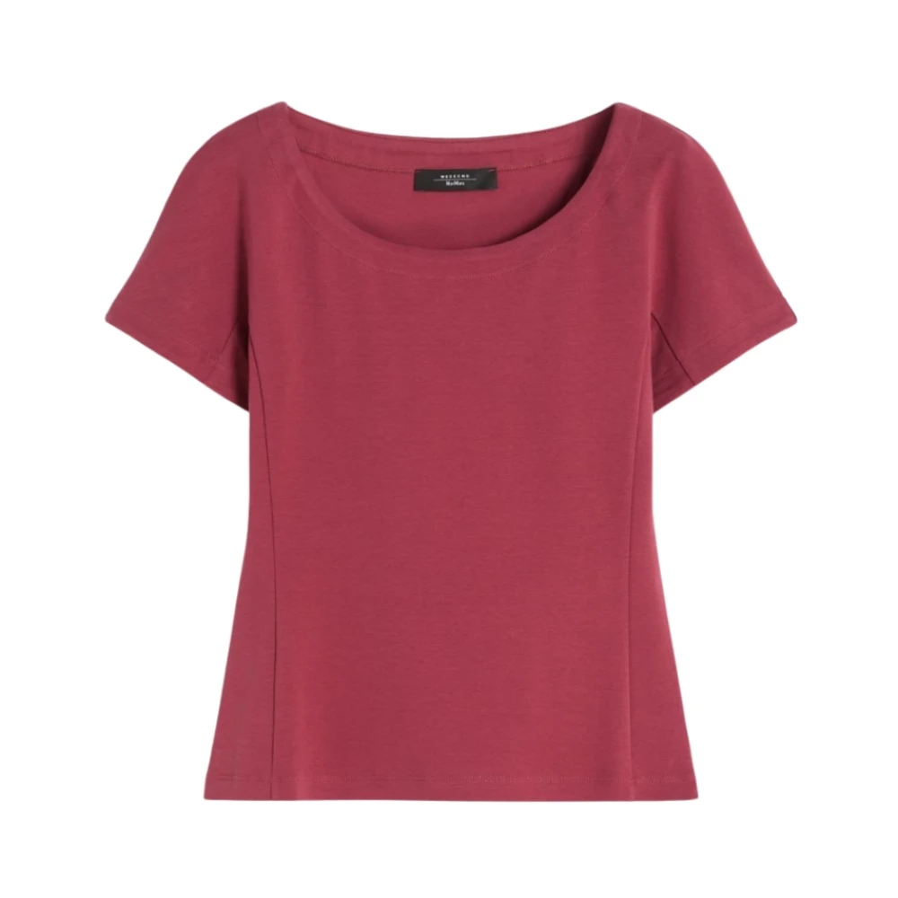 Weekend Max Mara Women's Red Wkdmultig Top - T-Shirts - Xs - Tops