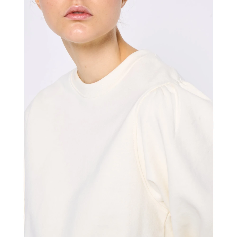 Silvian Heach Oversize Ronde Hals Sweater White Dames