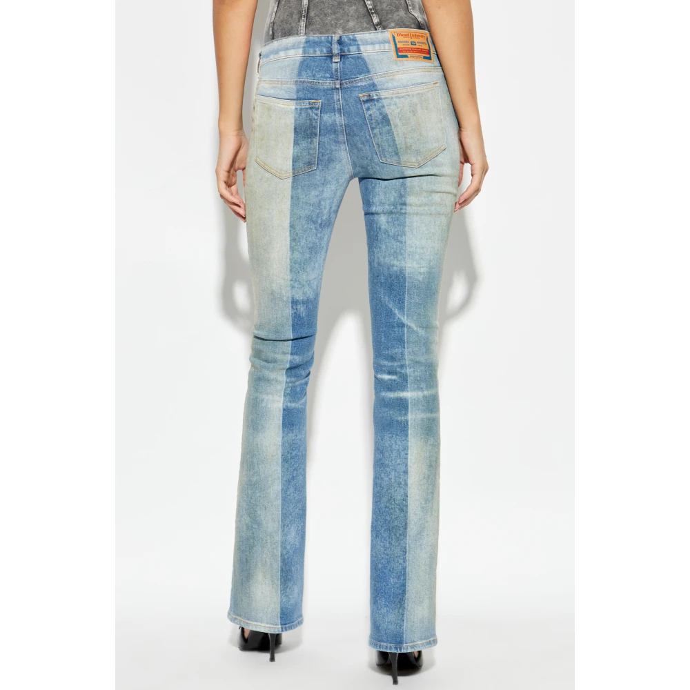Diesel Flare jeans 1969 D-Ebbey-Fsf Blue Dames