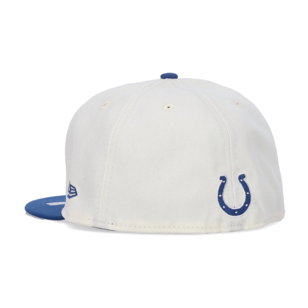 new era Indianapolis Colts Platte Klep Pet White Heren