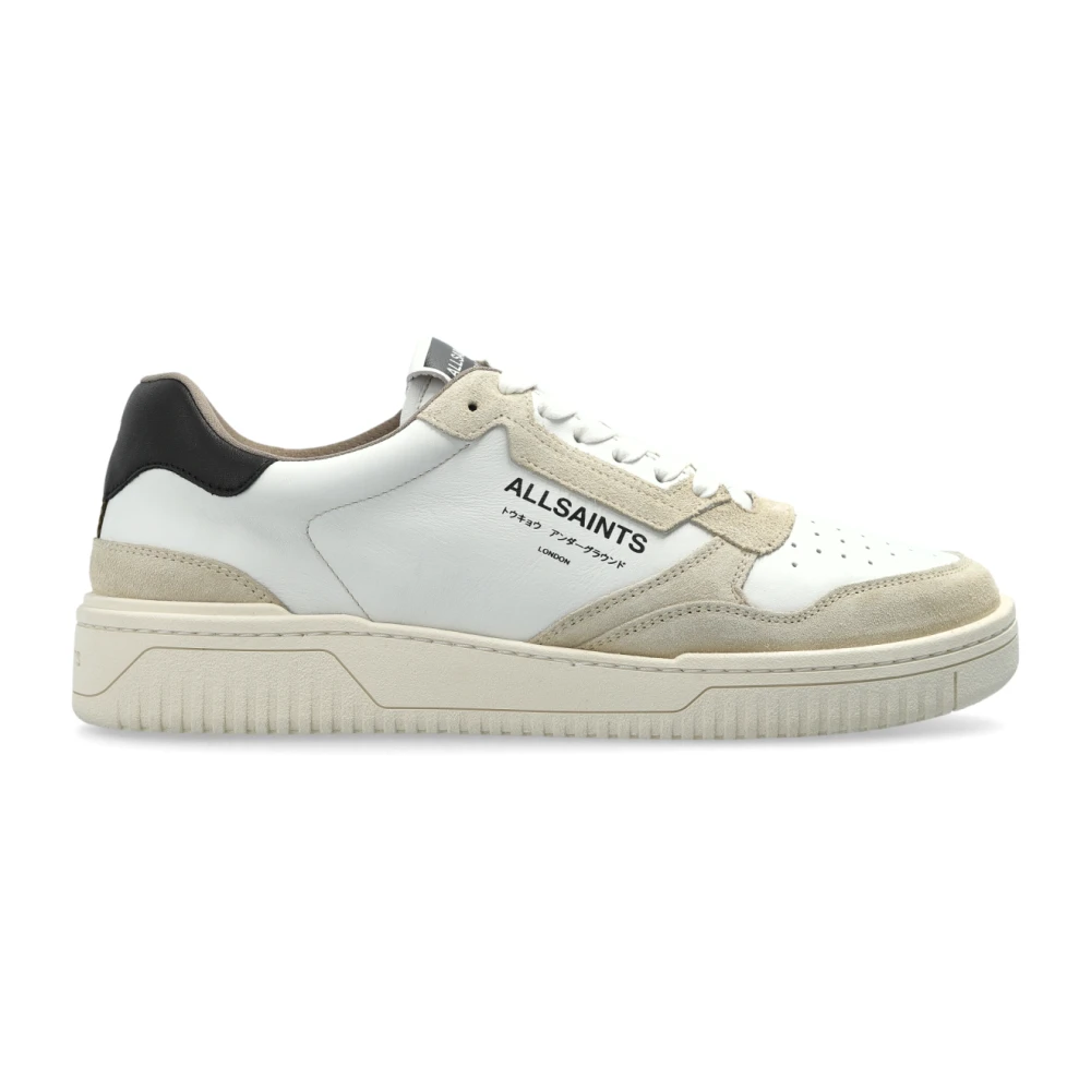 AllSaints Regan Low Top Sneakers Heren Schoenen Wit