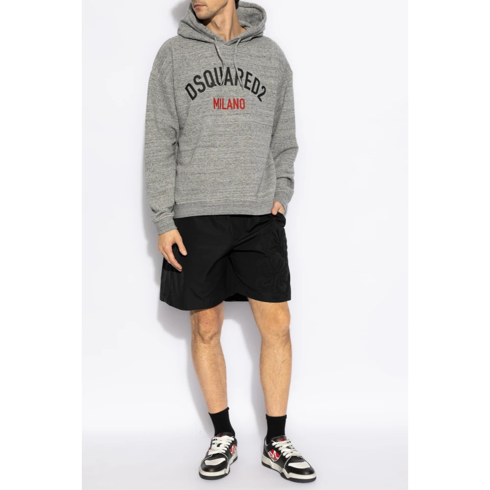 Dsquared2 Logo shorts Black Heren