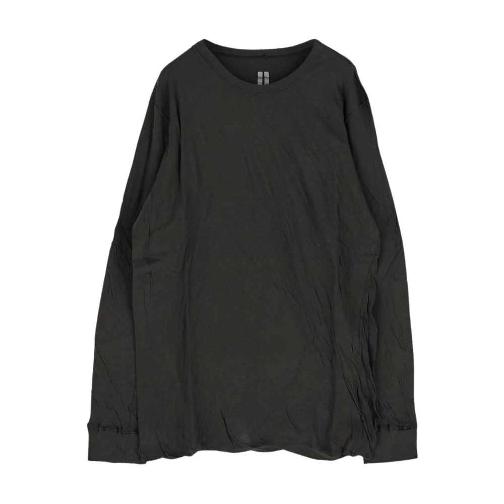 Rick Owens Double LS T-shirt Black Heren