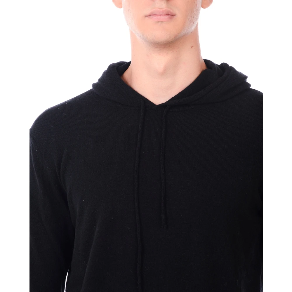Daniele Alessandrini Capuchontrui Pullover Black Heren