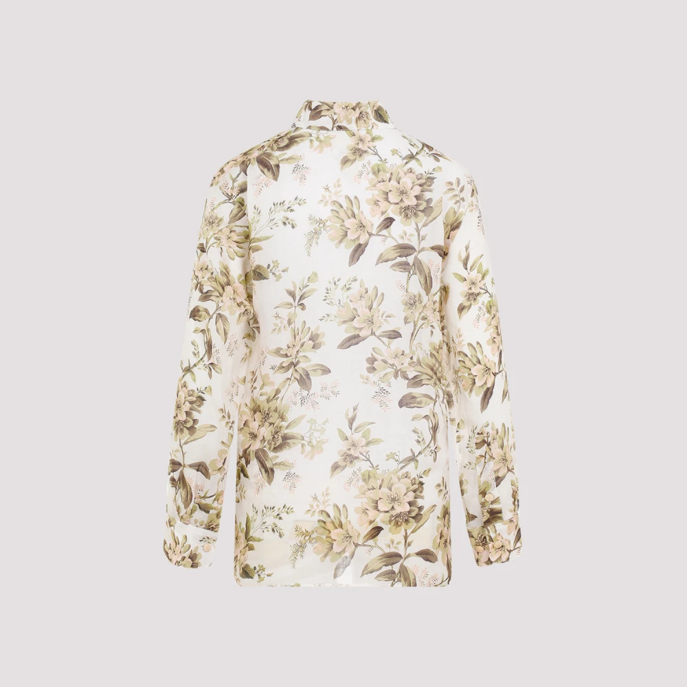 Zimmermann Bloemen Multicolor Overhemd Multicolor Dames