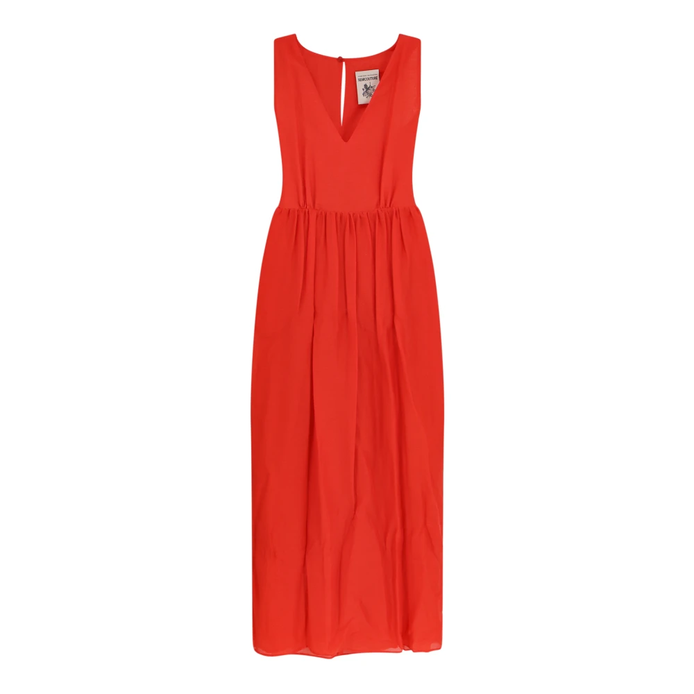 Semicouture Dresses Red Dames