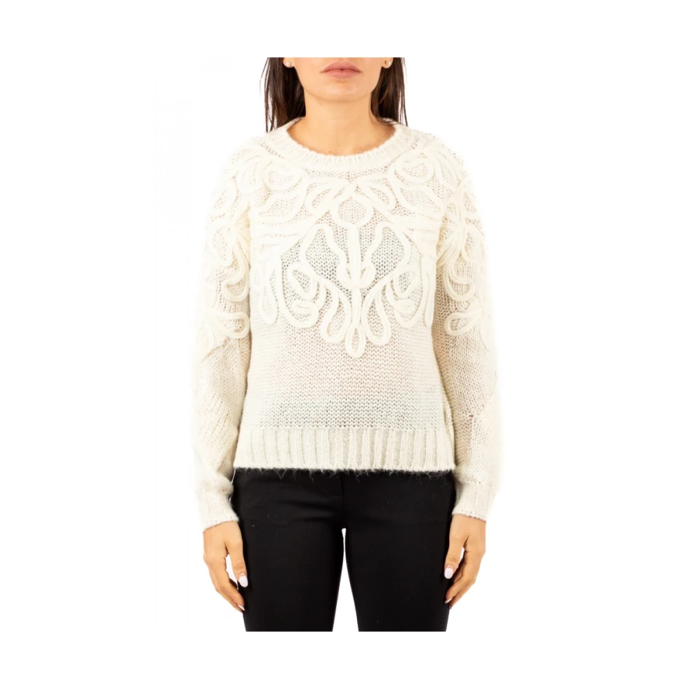 Dondup Damen Beige Strickwaren, Mgröße: