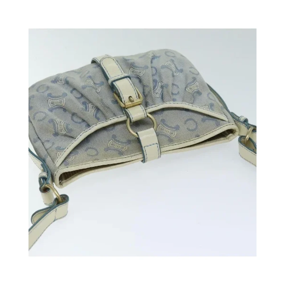 Celine Vintage Pre-owned Canvas celine-bags Blue Dames