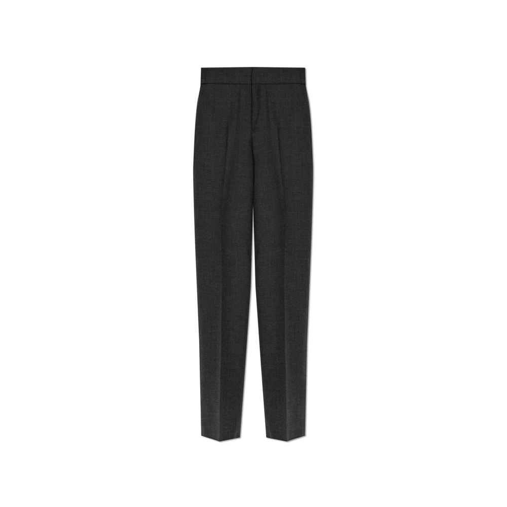 Burberry Gekreukelde broek Gray Dames
