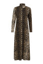robe-imprime-leopard-avec-manches-longues