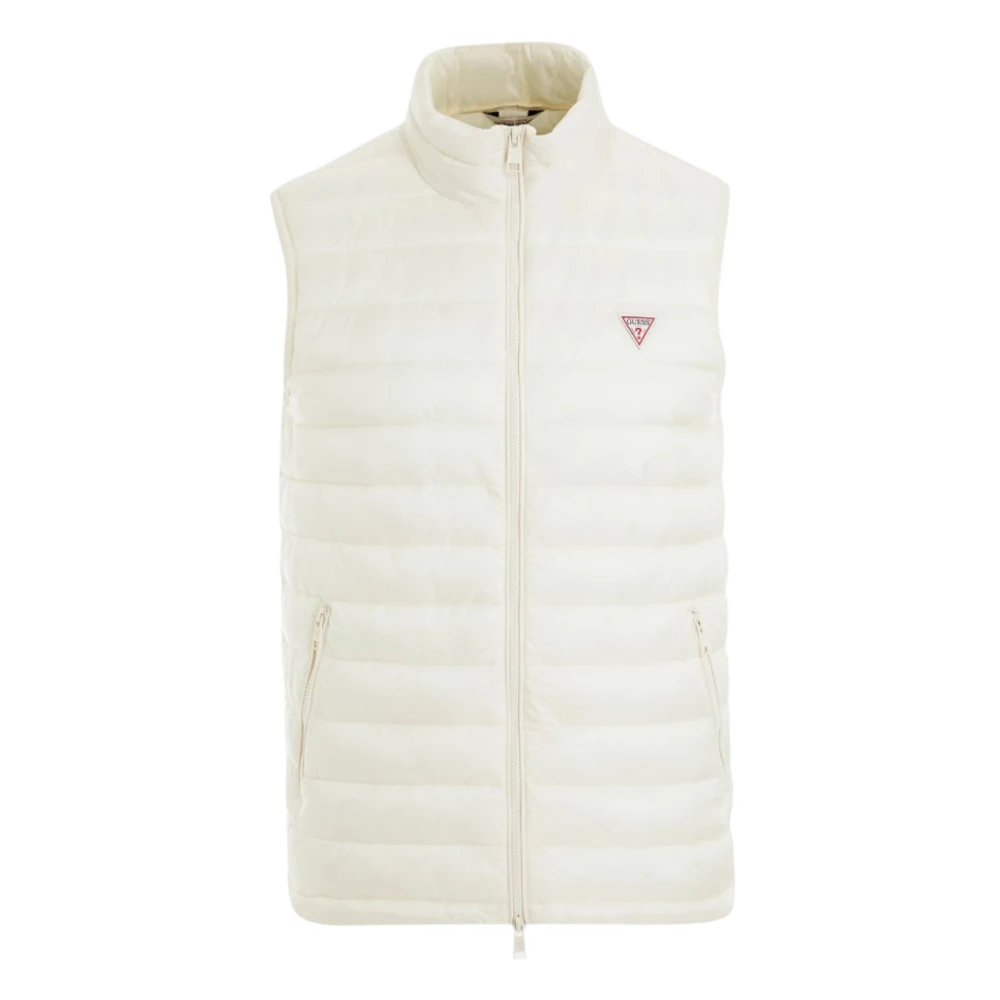 Guess - Jackets > Vests - White - Guess - Modalova