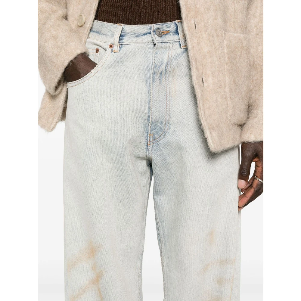 MM6 Maison Margiela Straight Jeans Blue Heren