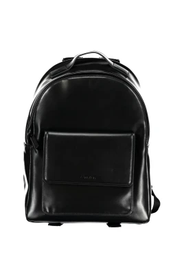 Elegant Svart Urban Ryggsäck med Laptopfack