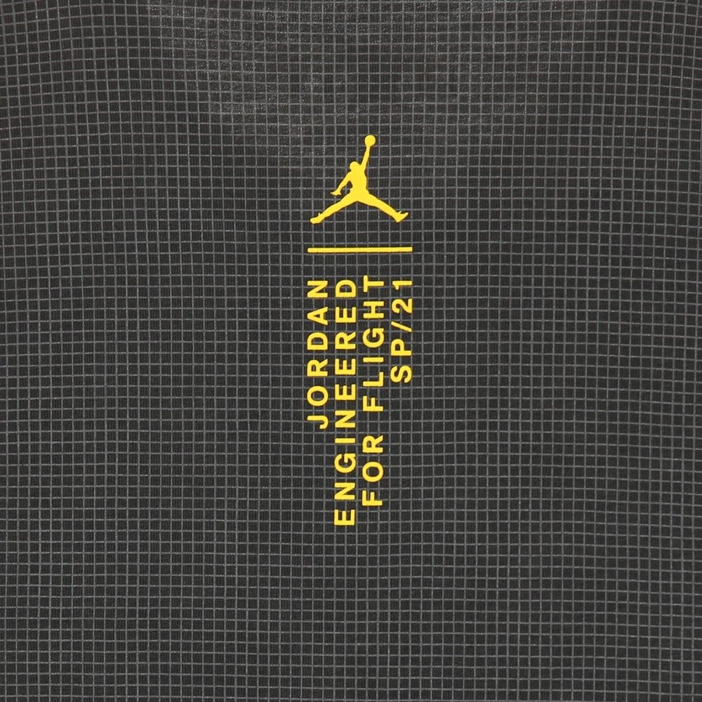 Jordan Engineered Korte Mouw Tee Zwart Grijs Gray Heren