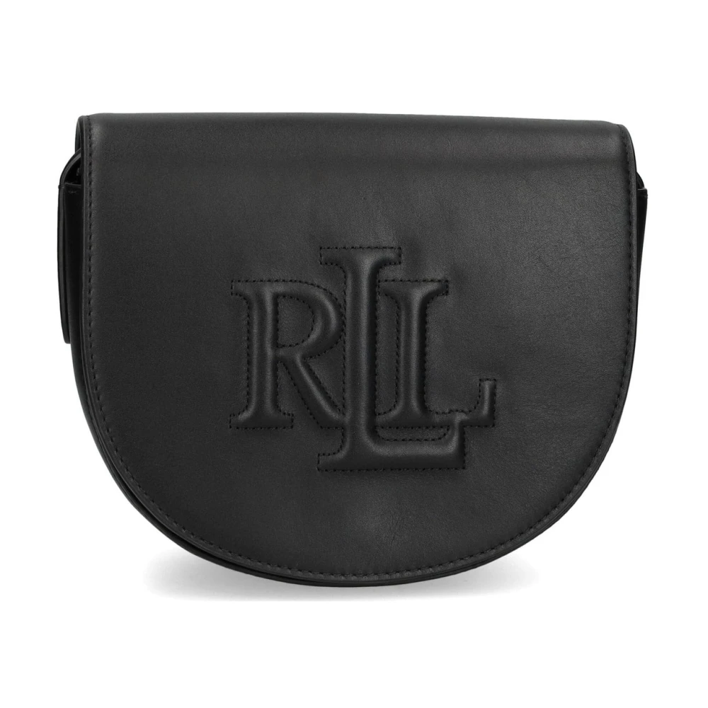 Ralph Lauren Women's Black Cross Body Bags, One Size, Witley Medium Crossbody