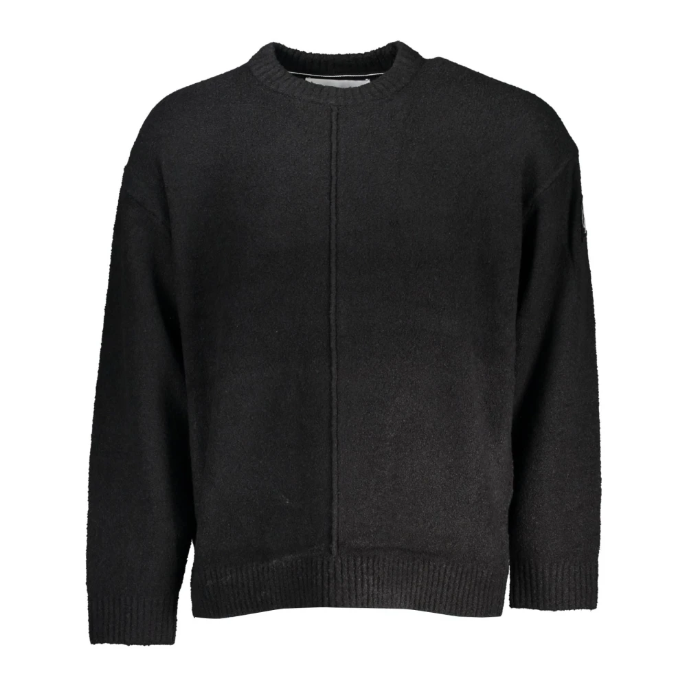 Calvin Klein Zwarte longsleeve herentop Black Heren