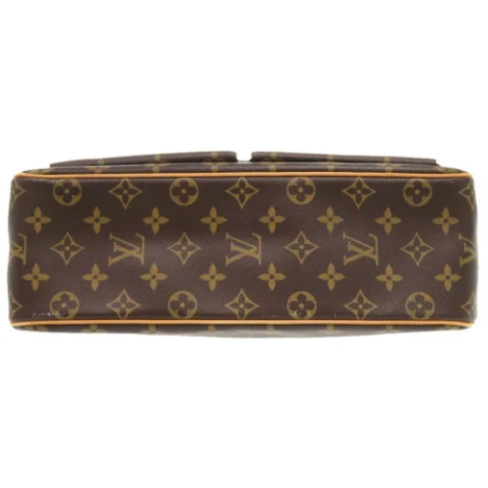 Louis Vuitton Vintage Pre-owned Canvas handbags Brown Dames