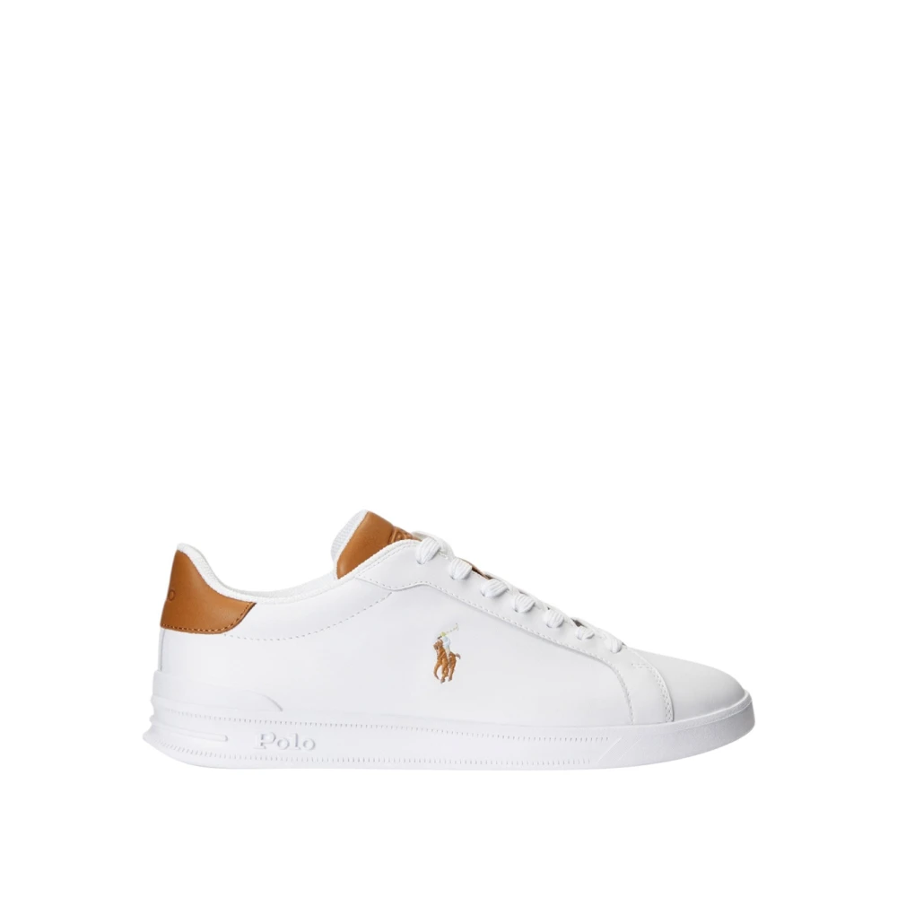 Ralph Lauren White Sneakers, Male, 8 Uk, Heritage Court Ii Sneaker