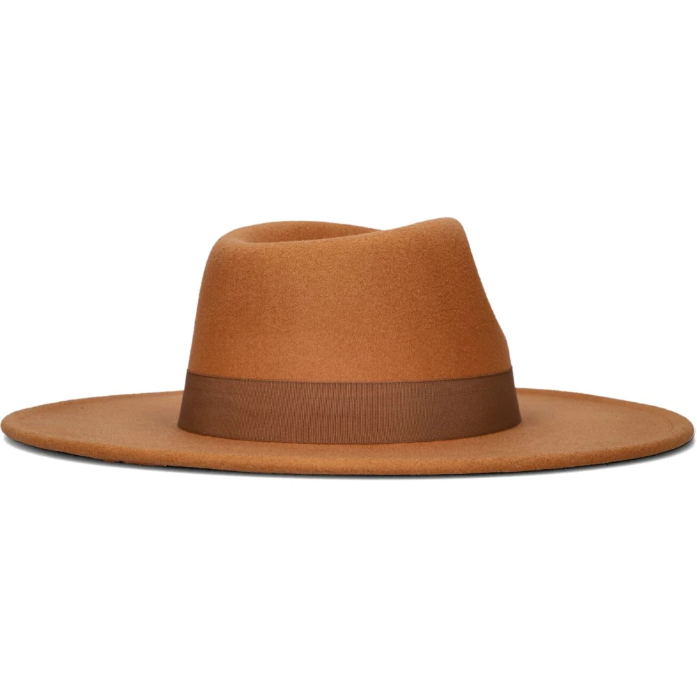 Notre-v Elegante Katia Hoed in Cognac Brown Dames