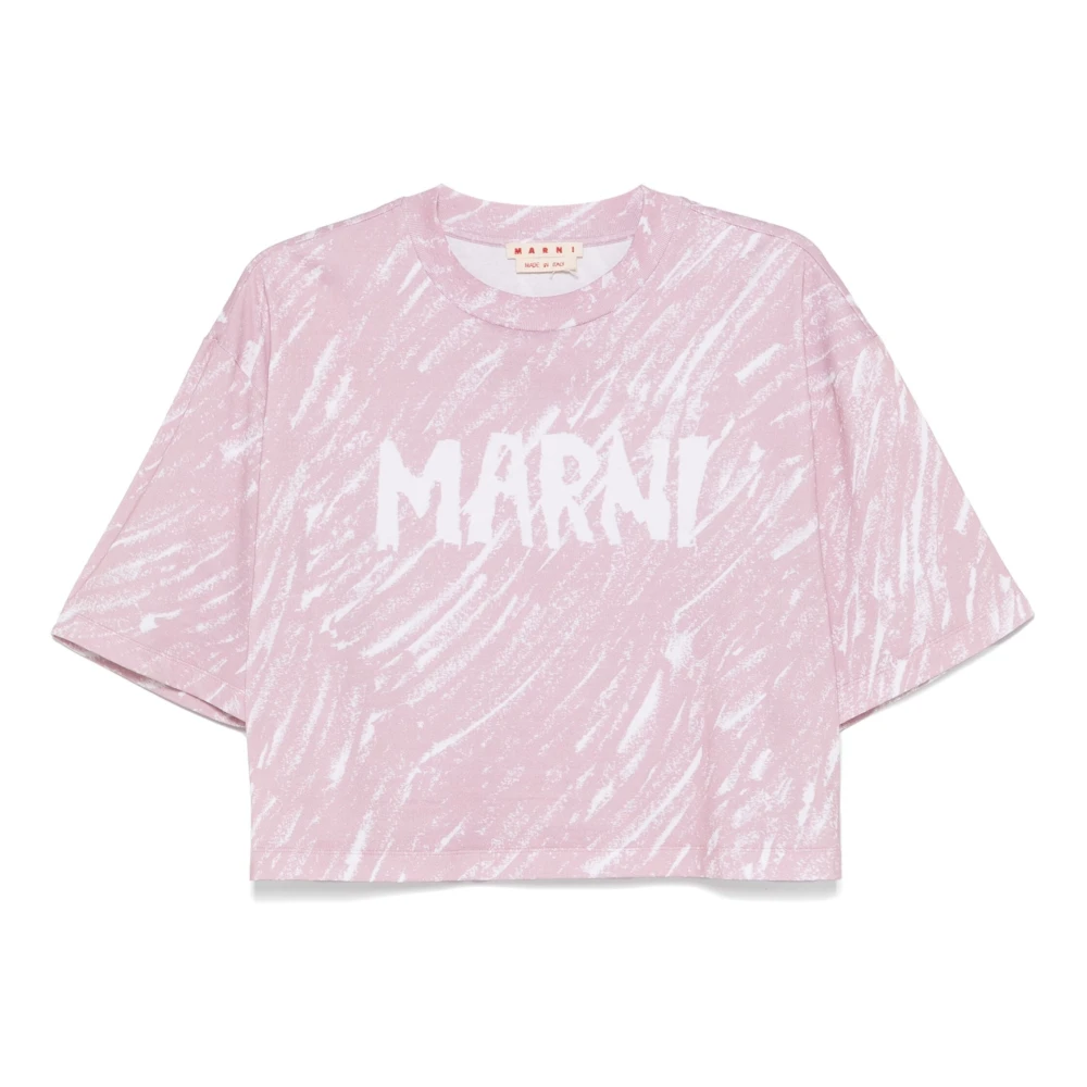 Marni - Tops > T-Shirts - Pink - Marni - Modalova