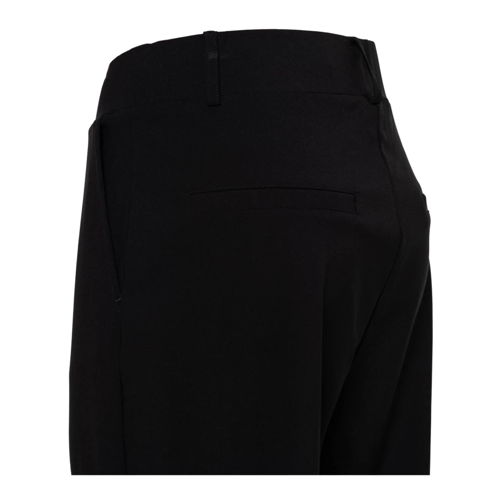 &Co Woman Wijde Broek Zomerse Stijl Black Dames