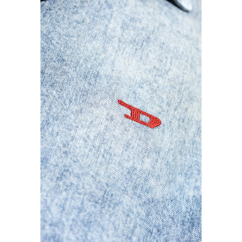 Diesel Denim overhemd Blue Heren