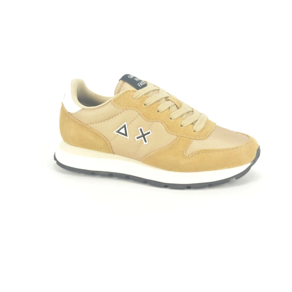 Sun68 Lycra Runner Sneakers Dames Schoenen Geel
