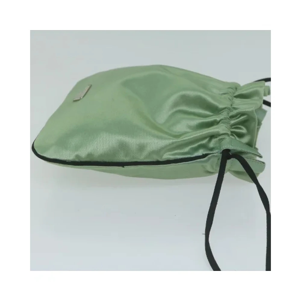 Prada Vintage Pre-owned Fabric home-office Green Dames