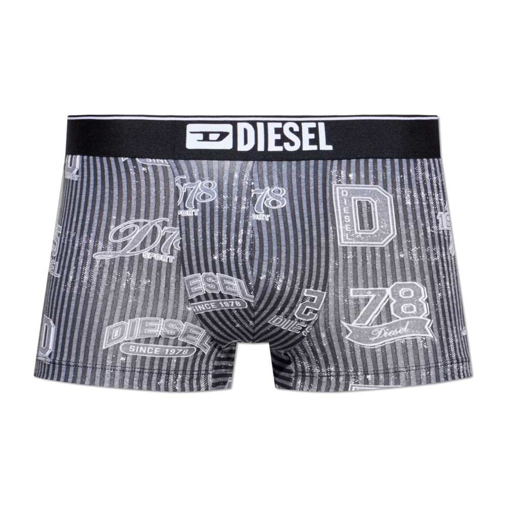 Diesel Uomo Grigio Mutande, M, New,