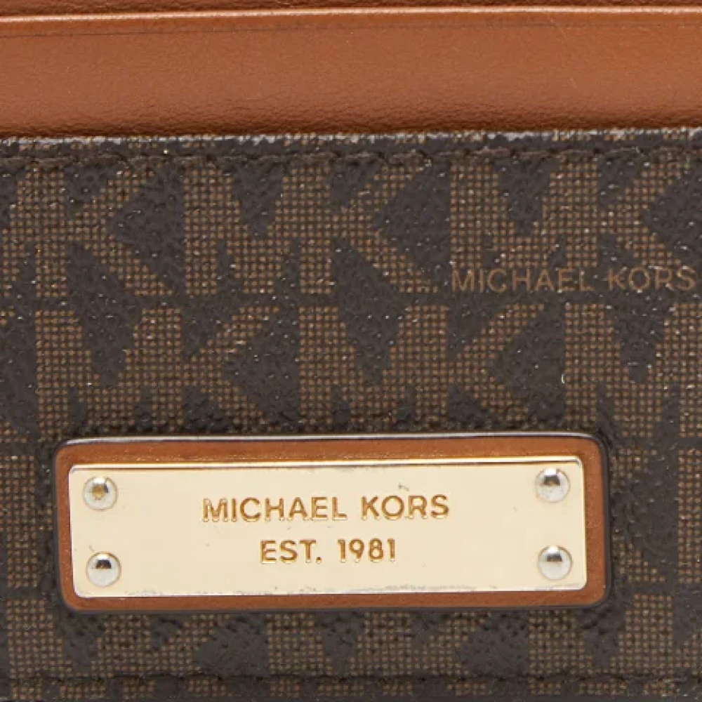 Michael Kors Pre-owned Coated canvas wallets Multicolor Dames