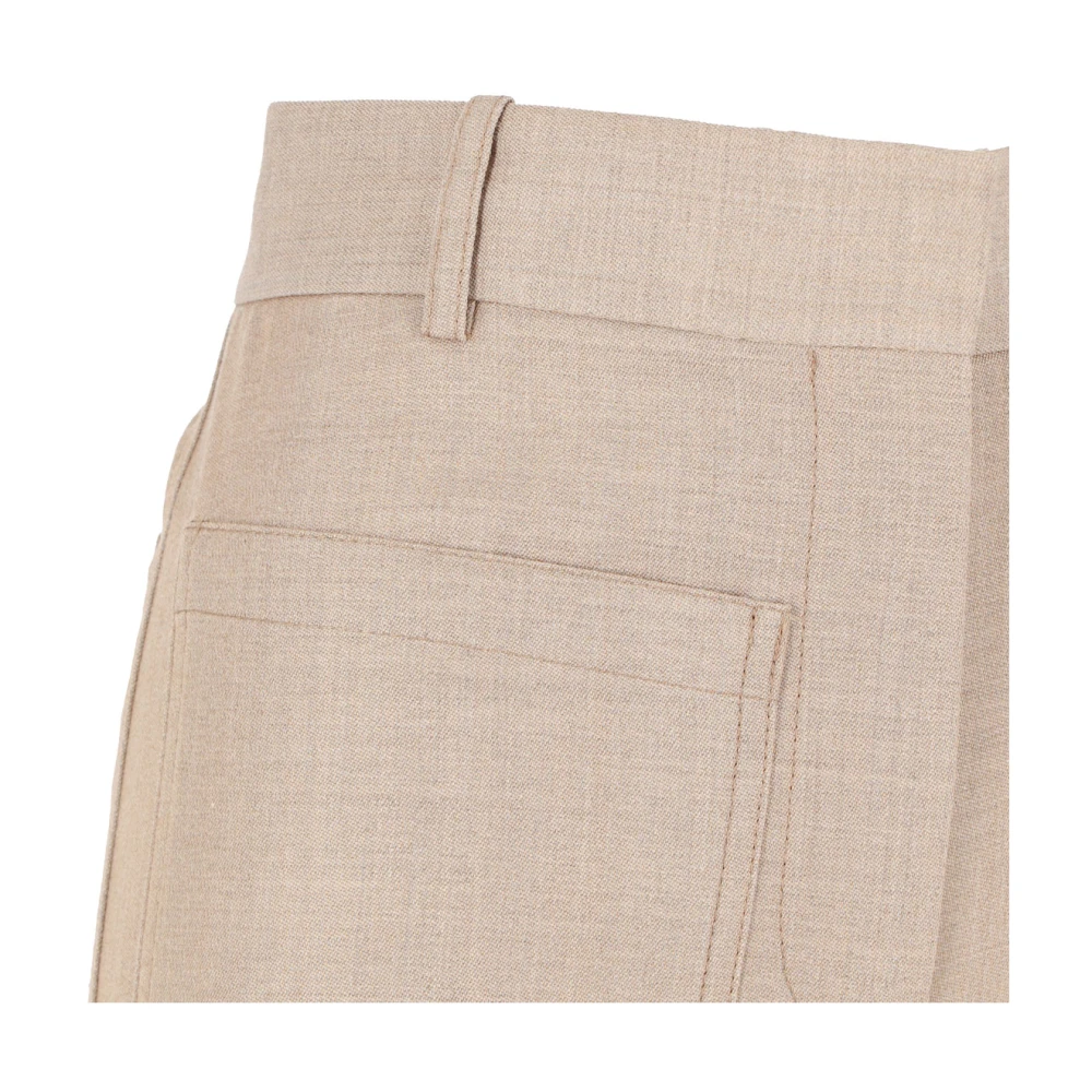 Victoria Beckham Elegante Alina Trouser voor vrouwen Brown Dames
