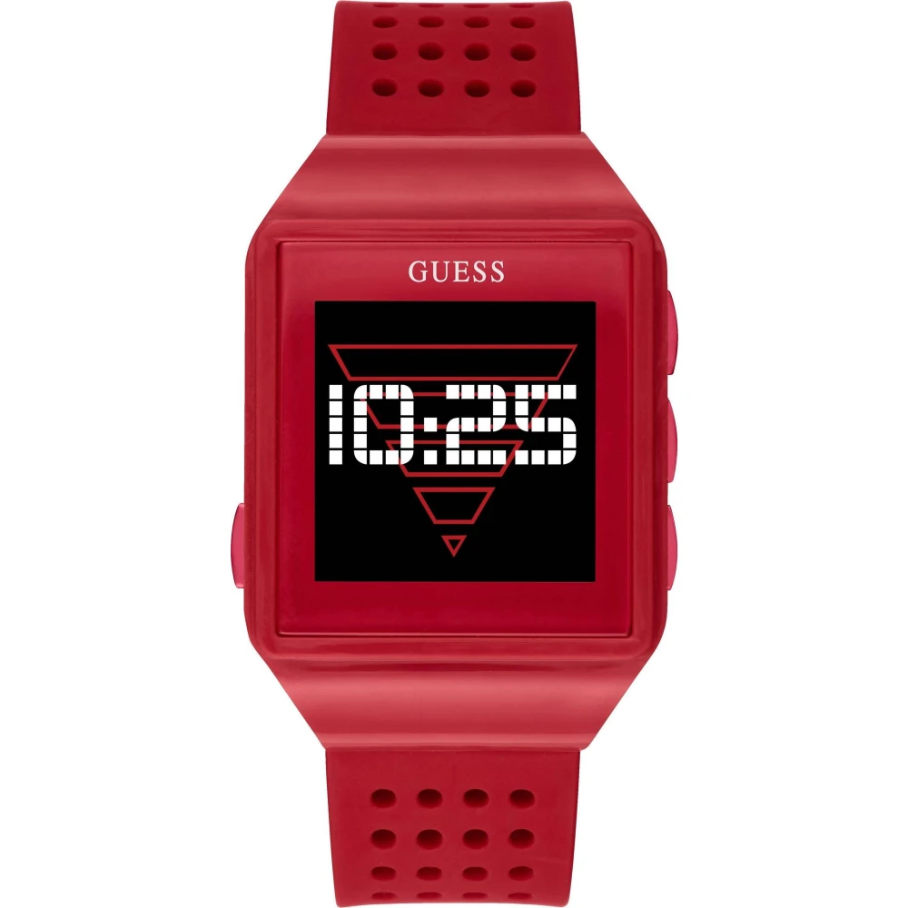 Guess Connect Logan, C3002M1 Smartwatch (Wear OS by Google) Red, Unisex