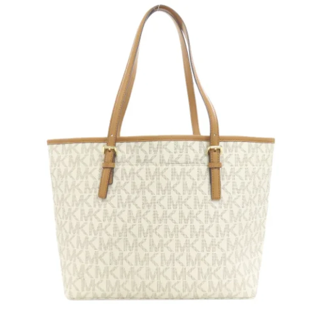 Michael Kors Pre-owned Canvas handbags White Dames