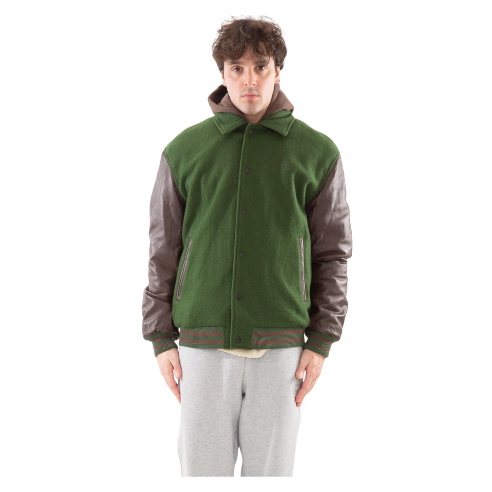 Timberland Klassieke Leren Letterman Jack Green Heren