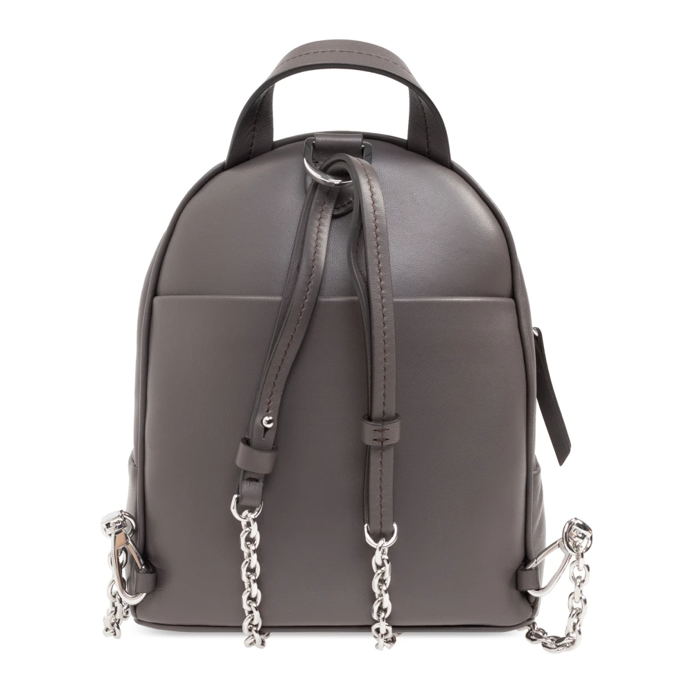 Maison Margiela Leren rugzak met de optie om als tas te worden gedragen Brown Unisex