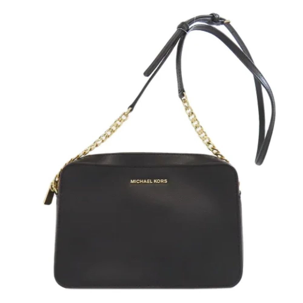 Michael Kors Pre-owned Plastic shoulder-bags Black Dames