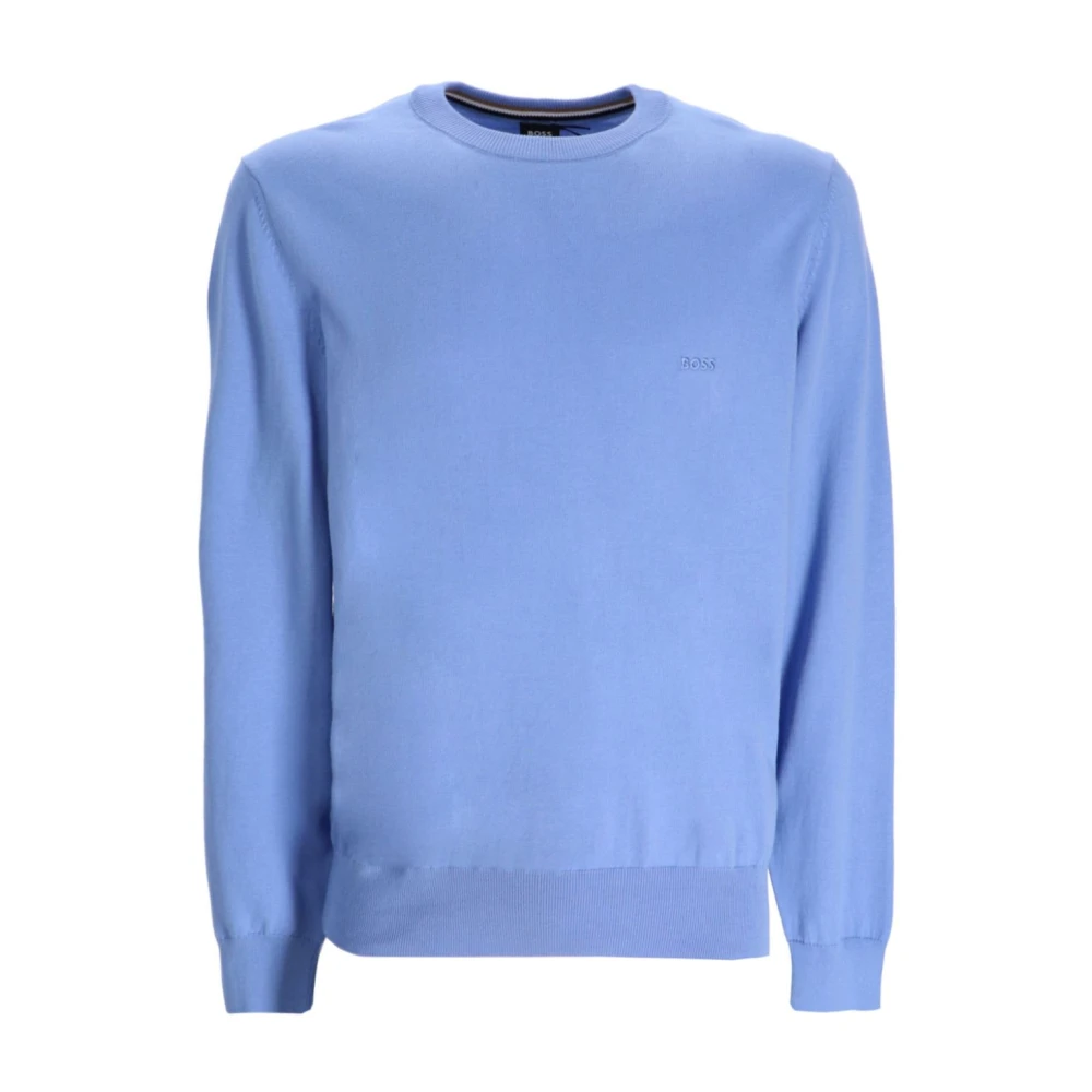 Hugo Boss Stijlvolle Sweaters Collectie Blue Heren