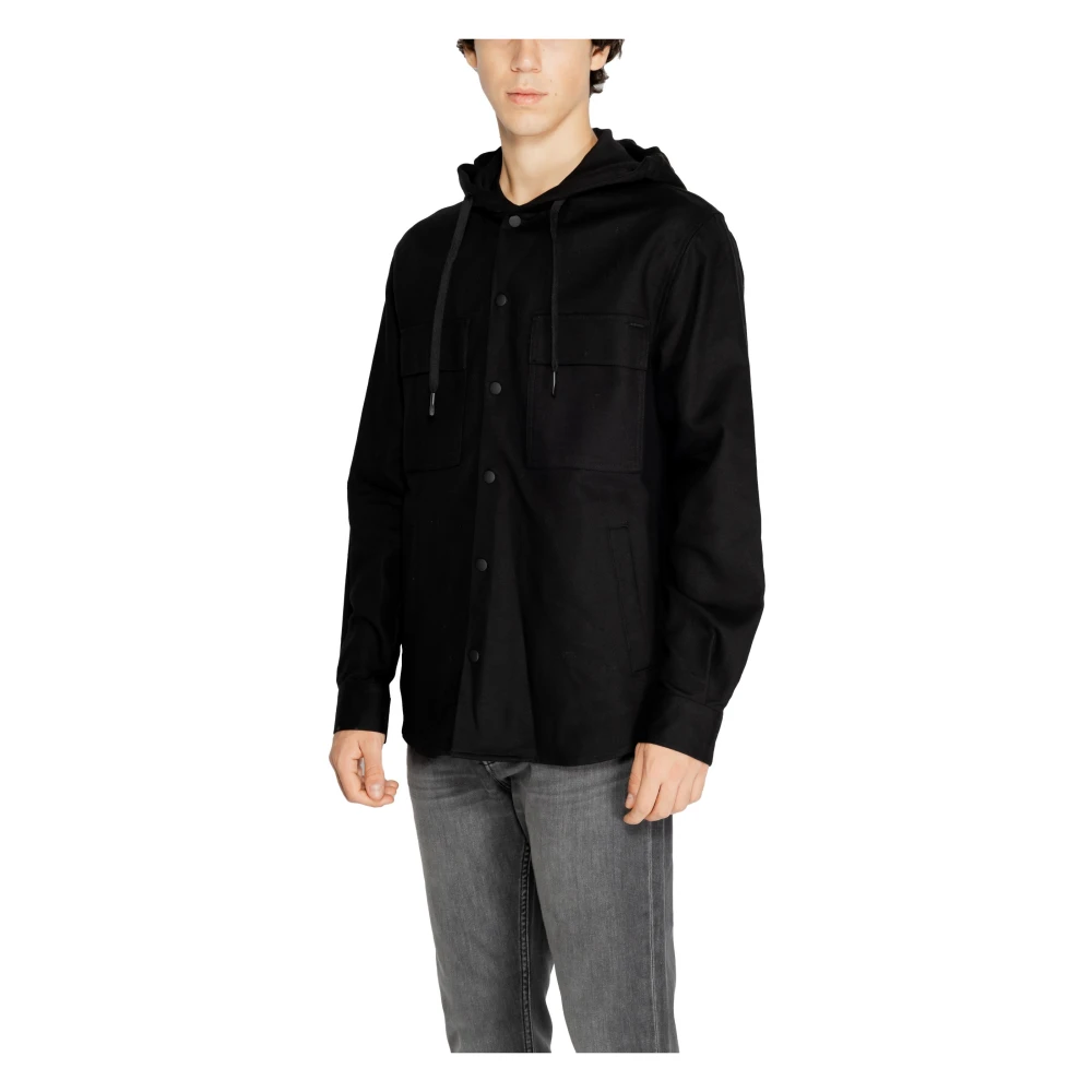Antony Morato Zwarte Hoodie van Katoen Black Heren