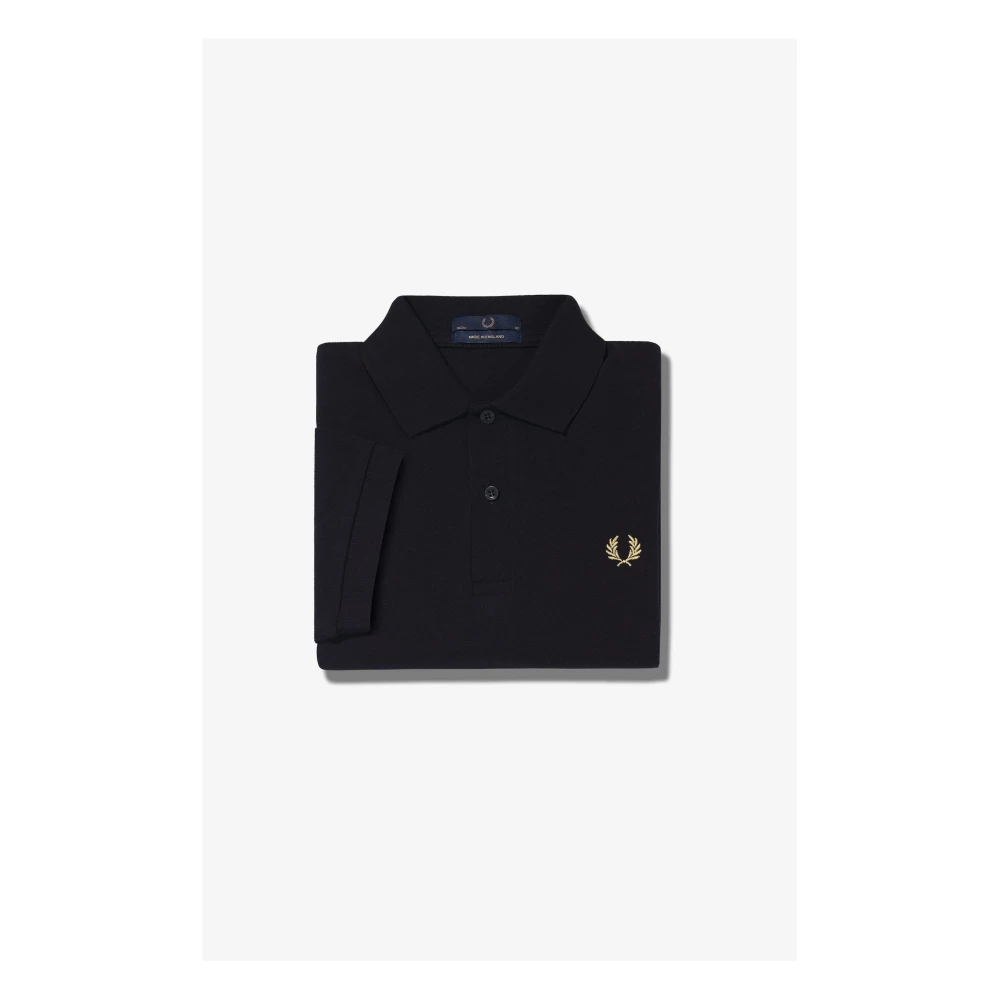 Fred Perry Originele Zwarte Champagne Polo Black Heren