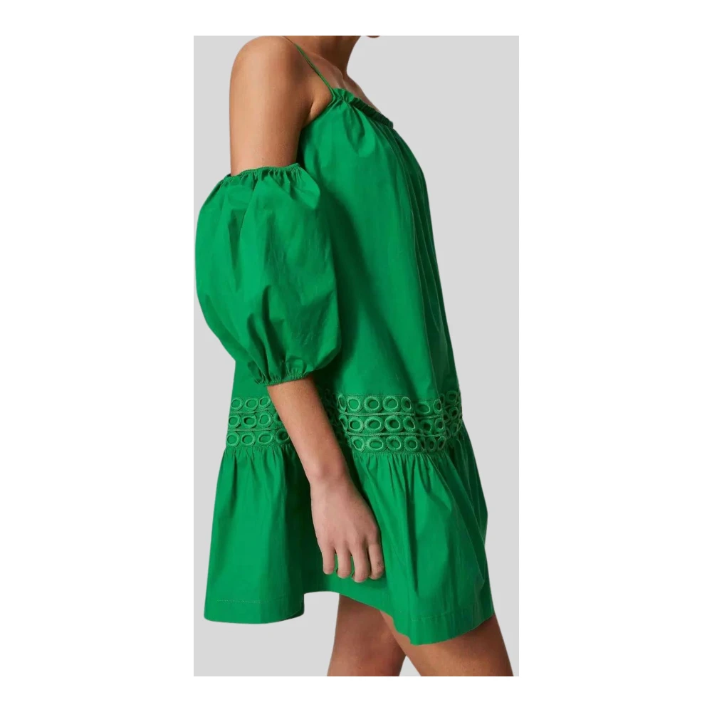Twinset Short Dresses Green Dames
