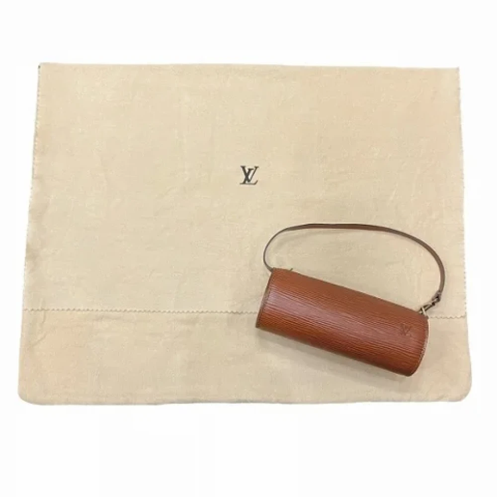 Louis Vuitton Vintage Pre-owned Leather louis-vuitton-bags Brown Dames