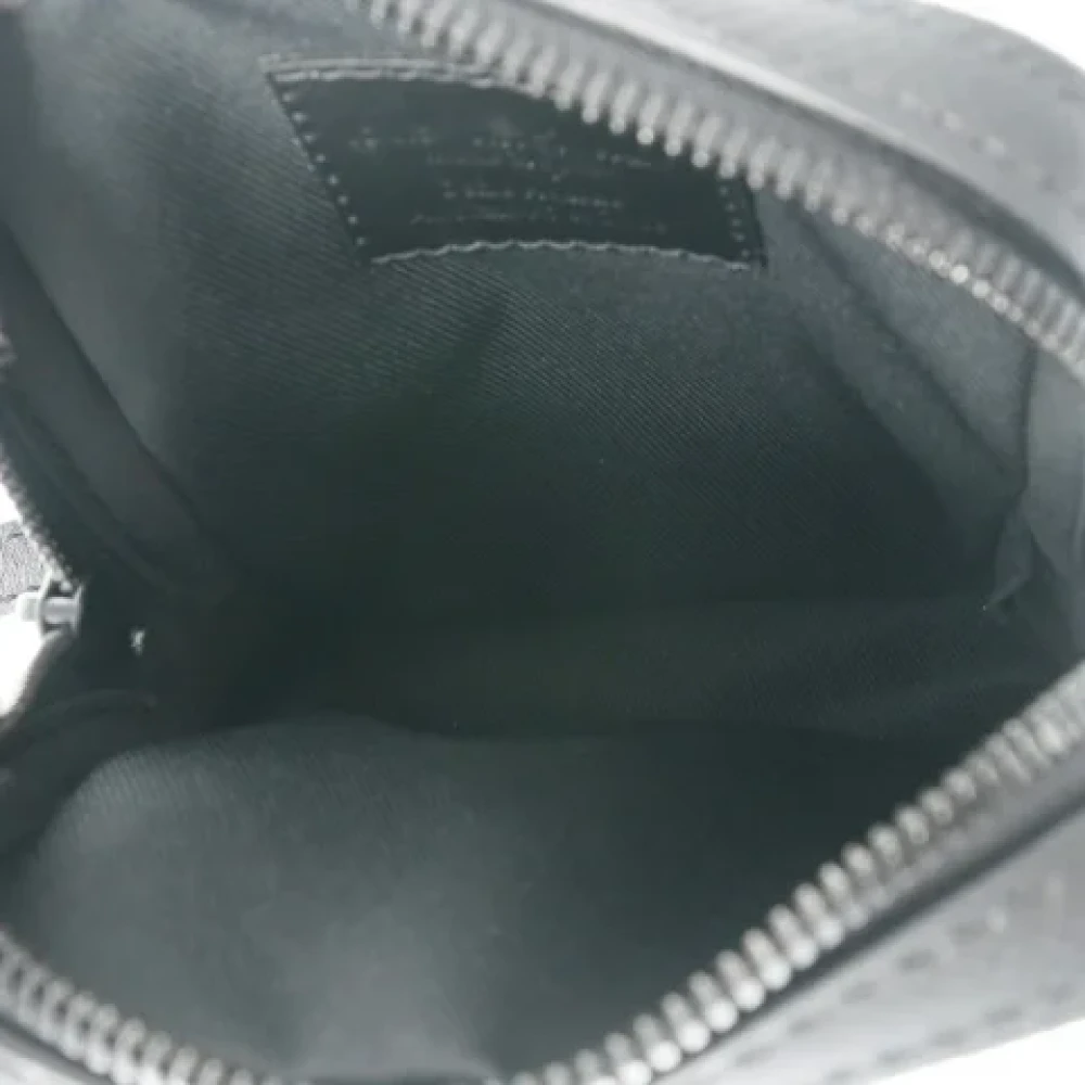 Louis Vuitton Vintage Pre-owned Leather shoulder-bags Black Heren
